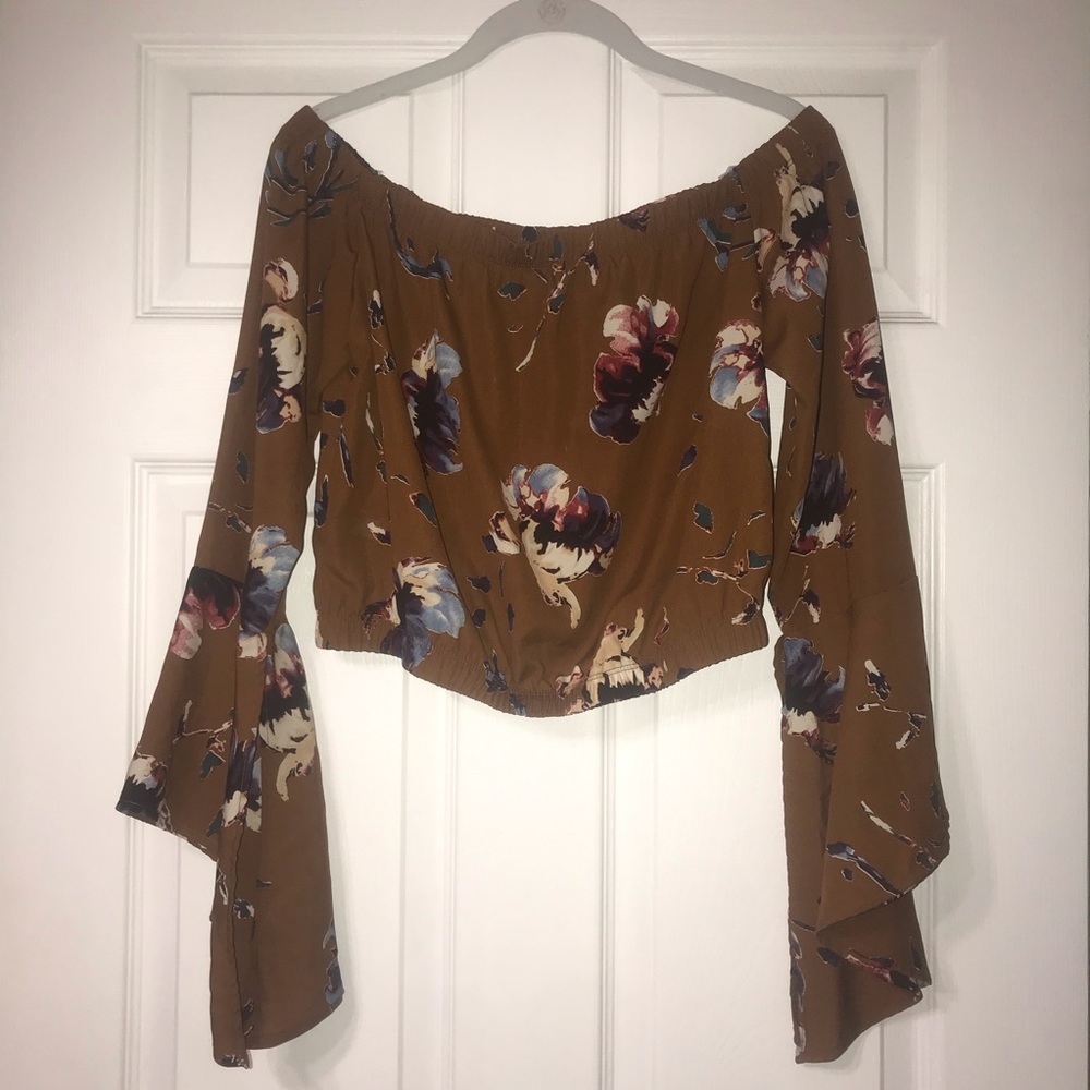 Off The Shoulder Crop Top